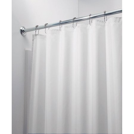 IDESIGN Shower Curtain-Liner Wht Poly 14652